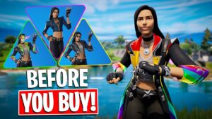 *NEW* CHICA Icon Series Skin! Reactive + Gameplay + Combos! Before You Buy (Fortnite Battle Royale)