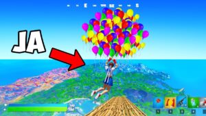 NIEMOŻLIWY BALONOWY SKYBASE CHALLENGE w Fortnite