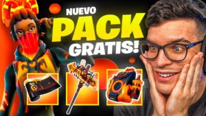 NUEVO PACK *GRATIS* EN FORTNITE ASESINA VOLCÁNICA!