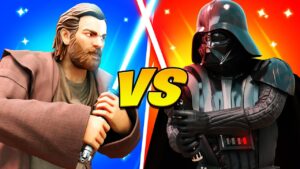 OBI-WAN vs DARTH VADER! (1v1)