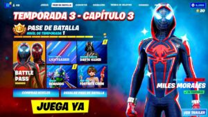 ¡OFICIAL! FILTRADO **POR ERROR** el PASE de BATALLA TEMPORADA 3 de Fortnite! *es asombroso*