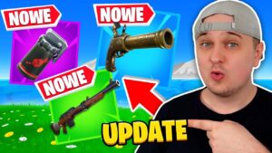 OLBRZYMIA AKTUALIZACJA KLOMBO, NALOTY, SZTUCER, FLINT W FORTNITE A PRZECIEŻ TO HOTFIX
