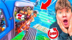 RIMANERE negli ELICOTTERI per 24 ORE?! Fortnite ITA