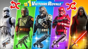 SKIN STARWARS ALEATOIRE CHALLENGE pour TOP1 sur FORTNITE ! Défi Impossible