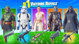 SKIN Star Wars ALÉATOIRE CHALLENGE ! Défi FORTNITE Battle Royale