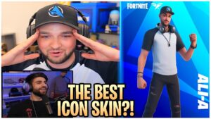 SypherPK Reacts To Ali-A's New Icon Skin & Emote!