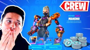 VI PRESENTO MANCINO DELLA CREW di FORTNITE MAGGIO 2022