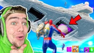 Voici comment Rentré dans le VAISSEAU Star Wars sur Fortnite ! (fait vite)