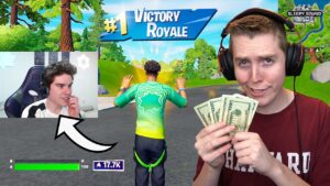 Win This Solo Arena Game, I'll Give You $1000... (Fortnite)