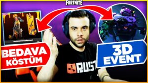 YENİ BEDAVA SKİN GELDİ ! EVENT LOBİ EKRANI (Fortnite Teori)