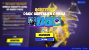 avoir le pack OMEGA CHEVALIER pour 0 v-buck sur fortnite !!