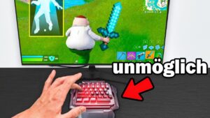 ich spiele die CHEAT TASTATUR in Fortnite 😱