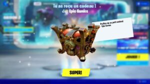 un grand merci à fortnite pour ce cadeau !!