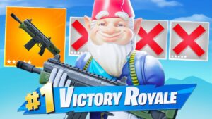 1 SEUL ARME SEULEMENT pour FAIRE TOP 1 sur FORTNITE Battle Royale