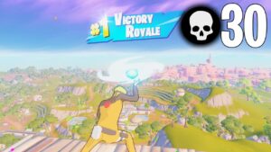 30 Elimination Solo vs Squads Win Full Gameplay Fortnite Chapter 3 Season  3 (PS4 Controller)