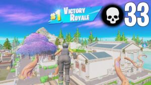 33 Elimination Solo vs Squads Win Full Gameplay Fortnite Chapter 3 Season  3 (PS4 Controller)