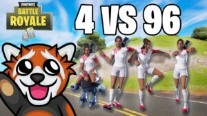 4 KONTRA 96 W FORTNITE!