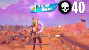 40 Elimination Solo vs Squads Win Full Gameplay Fortnite Chapter 3 Season 2 (PC Controller)