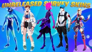 All Leaked & Unreleased Fortnite Survey/Concept Skins