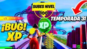 Como *SUBIR RAPIDO DE NIVEL* en FORTNITE con *BUG de EXPERIENCIA* FORTNITE TEMPORADA 3 CAPITULO 3
