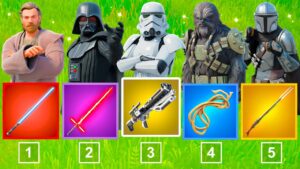 El RETO *RANDOM* DE STAR WARS en Fortnite!