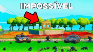 Eu DUVIDO Você Invadir Essa Casa no Fortnite