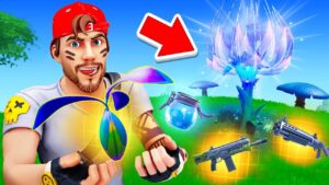 FAIRE un TOP 1 avec des FRUITS SEULEMENT sur FORTNITE