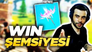 FORTNITE BEDAVA WİN ŞEMSİYESİ ! Oyun Fatih'i First Win