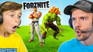 FORTNITE COM RYU E BLANKA DO STREET FIGHTER - Brancoala Games