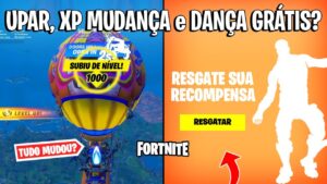 FORTNITE - UPAR TEMPORADA 3, DANÇA GRÁTIS AGORA e XP MUDANÇAS?