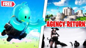 Fortnite AGENCY Returning! (FREE Fall Guys Cosmetics, Update, Crew)