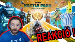 Fortnite Chapter 3 Season 3 Battle Pass ELSŐ REAKCIÓ ! | Darth Vader ?!