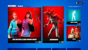 Fortnite Item Shop Countdown New Stranger Things Skin!?