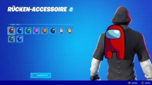 Fortnite x Among Us Items Jetzt bekommen