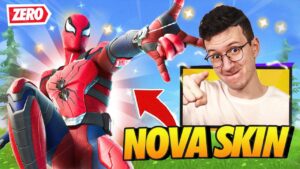GANHEI A *NOVA* SKIN SECRETA DO HOMEM-ARANHA!! - FORTNITE