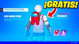 ¡GRATIS! Como CONSEGUIR las RECOMPENSAS de *AMONG US* en FORTNITE 🎁😱 MOCHILA Y BAILE GRATIS!