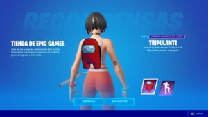 ¡GRATIS! Como CONSEGUIR las RECOMPENSAS de *AMONG US* en FORTNITE Temporada 3(Mochila, Baile GRATIS)