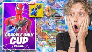 I Hosted a GRAPPLE GLOVE Tournament in Fortnite! (new update)