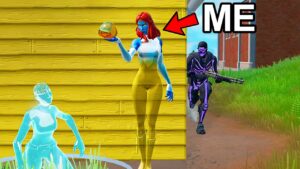 I Stole Players Skins to Win Hide & Seek!