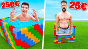 JACUZZI LEGO à 25€ vs 250€ CHALLENGE