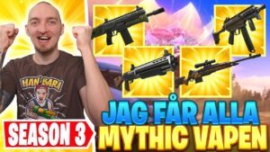 JAG FÅR ALLA MYTHICS I FORTNITE