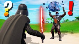 J'AMENE le BOSS DARK VADOR au BOSS FONDATION ! Le COMBAT est INCROYABLE ! Fortnite Saison 3