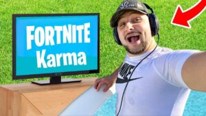 JE REGARDE les PLUS GROS KARMA de FORTNITE dans mon JACCUZI