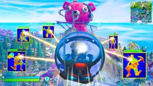 J'ai TRICHÉ dans un CACHE CACHE avec la BULLE sur FORTNITE