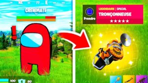 J'ai TROUVÉ le BOSS "AMONG US" sur la MAP FORNITE SAISON 3 !