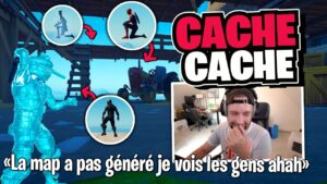 Je vois sa cachette pendant que la map se génere le pauvre... (j'ai pas de pitié ahah)