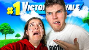 @Jeanfils me COACHE sur FORTNITE... (Il pète un câble!)