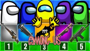 *LOSOWY* AMONG US Challenge! w Fortnite