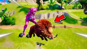 MONTAMOS ANIMALES en FORTNITE Aquí no hay quien viva Fortnite 729