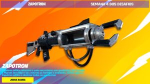 NOVA ZAPOTRON CHEGOU NO FORTNITE?! TESTEI A ZAPOTRON NO FORTNITE TEMPORADA 3